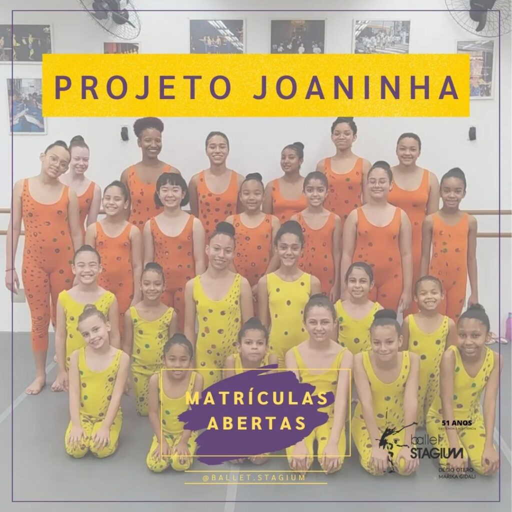 Imagem do Projeto Joaninha anunciando matrículas abertas